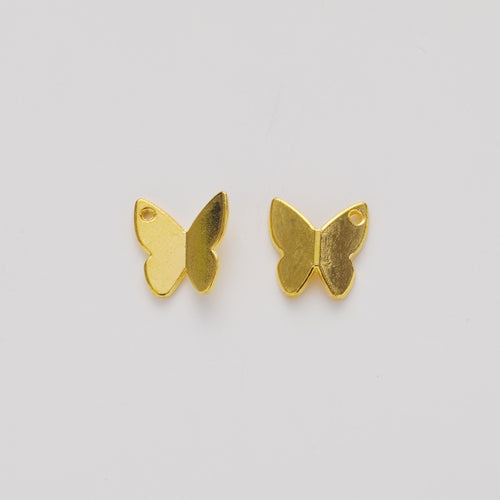 Vintage Zinc Alloy Butterfly Charm Pendant For DIY Necklace Bracelet Accessories