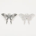 Zinc Alloy Butterfly Charm Pendant No.174979 for DIY Necklace Bracelet Jewelry Making view 3