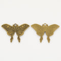 Zinc Alloy Butterfly Charm Pendant No.174979 for DIY Necklace Bracelet Jewelry Making view 2