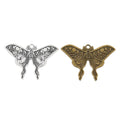 Zinc Alloy Butterfly Charm Pendant No.174979 for DIY Necklace Bracelet Jewelry Making view 4
