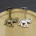 Zinc Alloy Elephant Shape Keychain For Bag Charm Gift – Antique Copper view 4