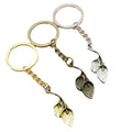 Metal Leaf Keychain Bag Charm Gift view 5
