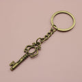 Metal Key Shaped Keychain Key Ring Gift view 6
