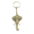 Zinc Alloy Elephant Keychain Simple Bag Charm Gift view 5