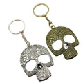 Zinc Alloy Skull Head Keychain For Key Ring Gift view 5