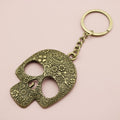Zinc Alloy Skull Head Keychain For Key Ring Gift view 6