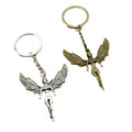Metal Angel Keychain Minimalist Bag Charm Gift view 5