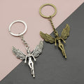 Metal Angel Keychain Minimalist Bag Charm Gift view 1