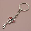 Metal Evil Eye Keychain Protection Bag Charm Gift view 6