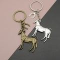 Metal Horse Keychain Bag Charm view 1