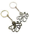 Metal Octopus Keychain Bag Charm – Antique Copper view 5