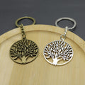 Zinc Alloy Tree of Life Keychain Bag Charm – Antique Copper view 4