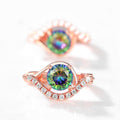 Korean Fashion Elegant Round Ear Cuff Earrings Personalized Trendy Statement Earrings For Women view 4