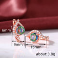 Korean Fashion Elegant Round Ear Cuff Earrings Personalized Trendy Statement Earrings For Women view 5