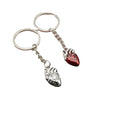 Metal Heart Organ Keychain For Novelty Gift Key Ring view 5