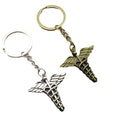 Metal Double Snake Caduceus Keychain Bag Charm Gift view 5