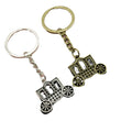 Metal Car Shape Keychain Minimalist Auto Key Ring Gift view 5