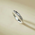 Minimalist Fashion Pattern Handmade Ring For Women, Niche Pinky And Index Finger Jewelry view 1