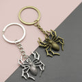 Zinc Alloy Spider Shape Keychain Novelty Bag Charm Gift view 1