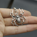 Zinc Alloy Spider Shape Keychain Novelty Bag Charm Gift view 4