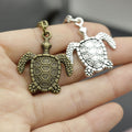 Metal Sea Turtle Keychain Bag Charm Gift Key Ring view 4