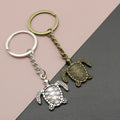 Metal Sea Turtle Keychain Bag Charm Gift Key Ring view 1