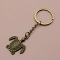 Metal Sea Turtle Keychain Bag Charm Gift Key Ring view 6
