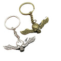 Zinc Alloy Wing Skull Keychain Gothic Bag Charm Gift view 5