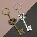 Zinc Alloy Gear Key Shape Keychain Creative Key Ring Gift view 1