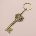 Zinc Alloy Gear Key Shape Keychain Creative Key Ring Gift view 6