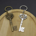 Zinc Alloy Gear Key Shape Keychain Creative Key Ring Gift view 3