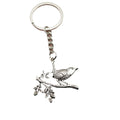 Metal Minimalist Magpie Keychain Bag Charm view 5