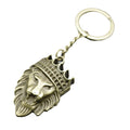 Zinc Alloy Crown Lion Keychain Bag Charm Gift view 5