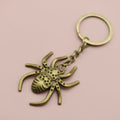 Zinc Alloy Minimalist Spider Keychain Bag Charm Gift view 6