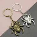 Zinc Alloy Minimalist Spider Keychain Bag Charm Gift view 1