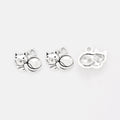 Vintage DIY Jewelry Accessory Zinc Alloy Cat Pendant Charm For Necklace Making view 3