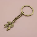 Zinc Alloy Kissing Couple Keychain For Bag Charm Gift view 6