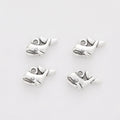 Zinc Alloy Whale Charm Pendant for DIY Necklace Bracelet Jewelry Making view 3