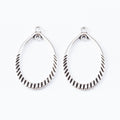 Zinc Alloy Teardrop Charm Pendant for DIY Necklace Bracelet Jewelry Making view 2