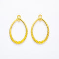 Zinc Alloy Teardrop Charm Pendant for DIY Necklace Bracelet Jewelry Making view 4