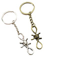Metal Simple Thorn Pendant Keychain Punk Bag Charm view 5
