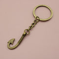 Zinc Alloy Hook Keychain Bag Charm Key Ring view 6