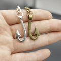 Zinc Alloy Hook Keychain Bag Charm Key Ring view 4
