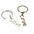 Metal LOVE Letter Keychain For Romantic Bag Charm Gift view 5