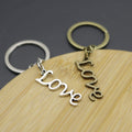 Metal LOVE Letter Keychain For Romantic Bag Charm Gift view 4