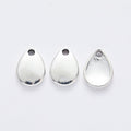 Zinc Alloy Teardrop Charm Pendant No.109835 for DIY Necklace Bracelet Jewelry Making view 2
