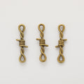 Zinc Alloy Thorns Charm Pendant for DIY Necklace Bracelet Jewelry Making view 4