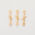 Zinc Alloy Thorns Charm Pendant for DIY Necklace Bracelet Jewelry Making view 2
