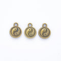 Zinc Alloy Bagua Charm Pendant for DIY Necklace Bracelet Jewelry Making view 2