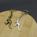 Zinc Alloy Kangaroo Keychain Animal Bag Charm Gift view 3